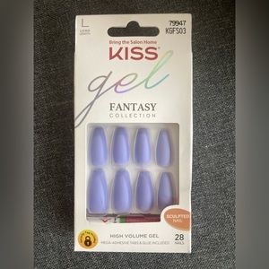Set of 2—KISS Gel Fantasy Press-On Nails in Purple